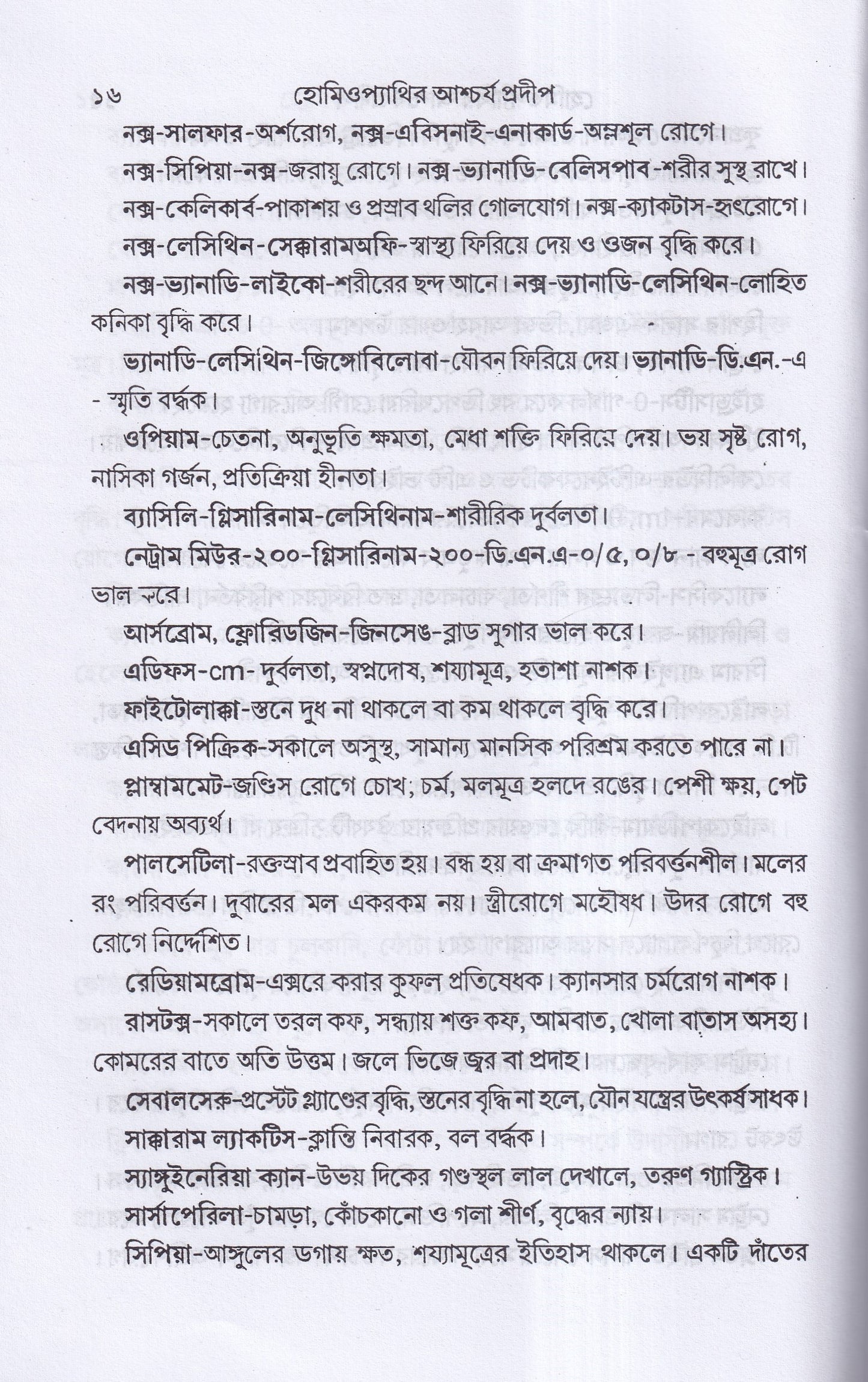হোমিওপ্যাথিক আশ্বর্য প্রদীপ