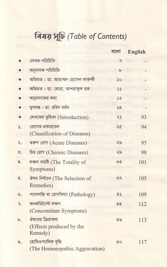হোমিওপ্যাথিক দর্শনের রূপরেখা