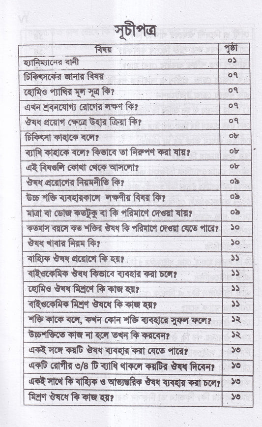 সবার জন্য হোমিও চিকিৎসা