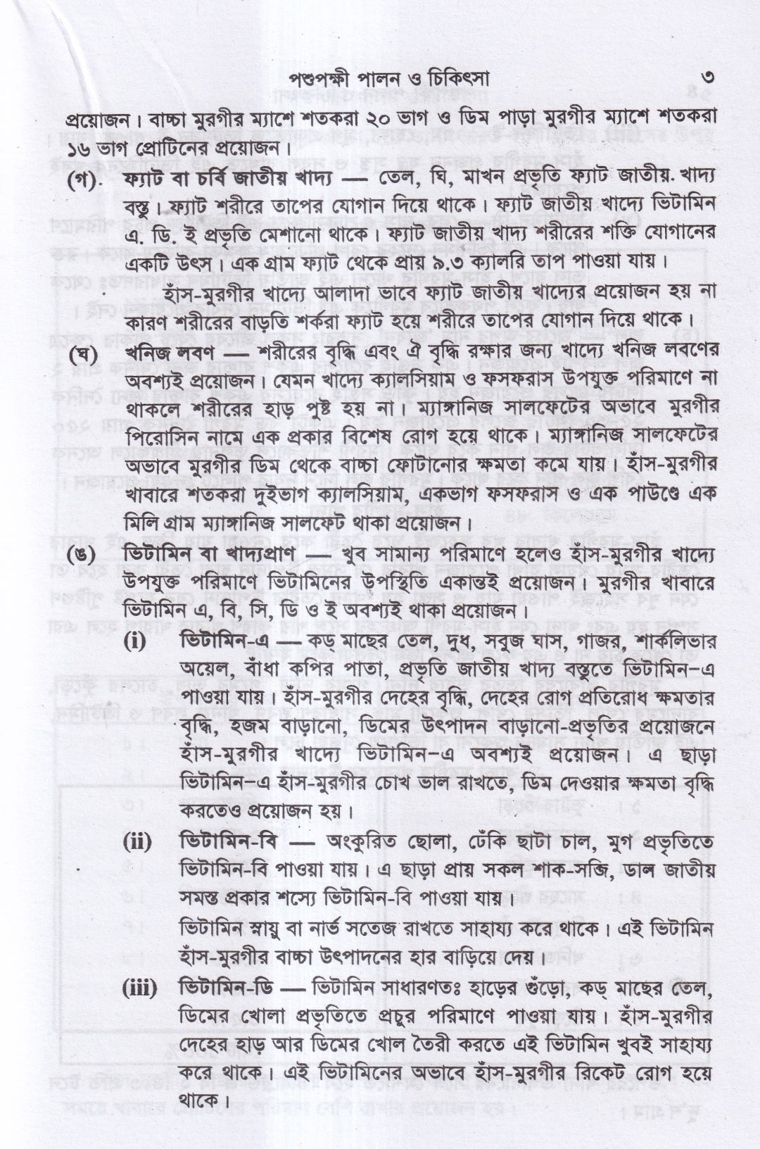 পশুপক্ষী পালন ও চিকিৎসা