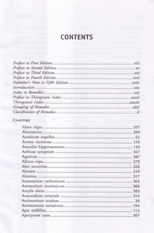 Leaders in Homoeopathic Therapeutics with Grouping and Classification
