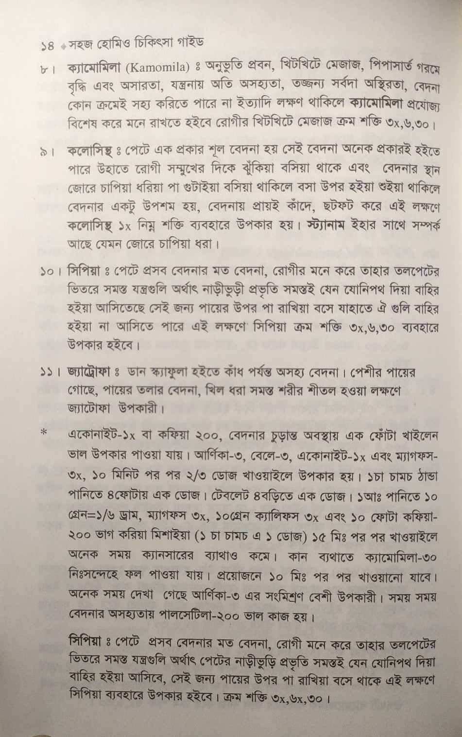 সহজ হোমিও চিকিৎসা গাইড