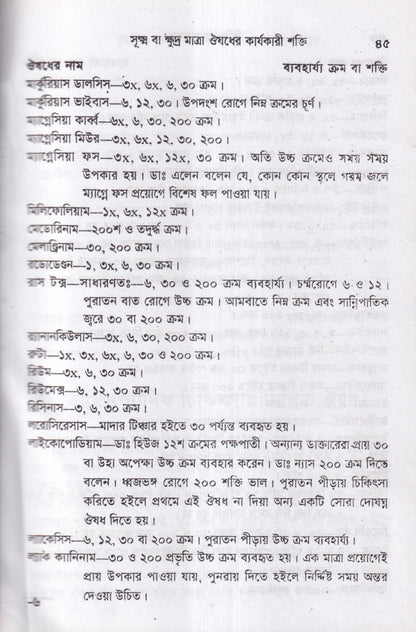 হোমিওপ্যাথিক চিকিৎসা রত্মাকর