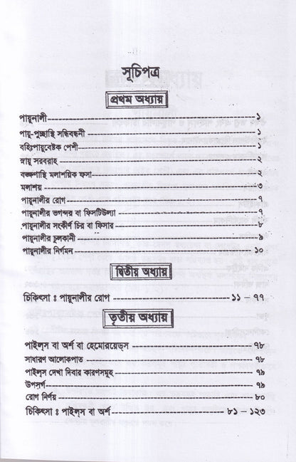 পাইলস ফিসটিউল্যা ও পায়ুনালীর রোগ (ডায়াগনোসিস ও হোমিওপ্যাথিক চিকিৎসা)
