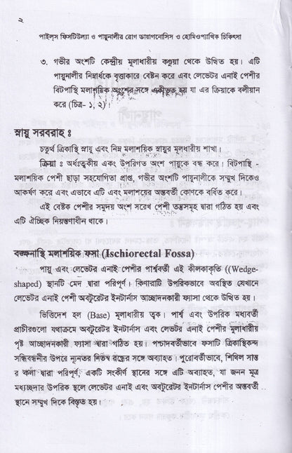 পাইলস ফিসটিউল্যা ও পায়ুনালীর রোগ (ডায়াগনোসিস ও হোমিওপ্যাথিক চিকিৎসা)