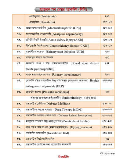বিএমটিজি হ্যান্ড বুক অফ চেম্বার প্র্যাকটিস