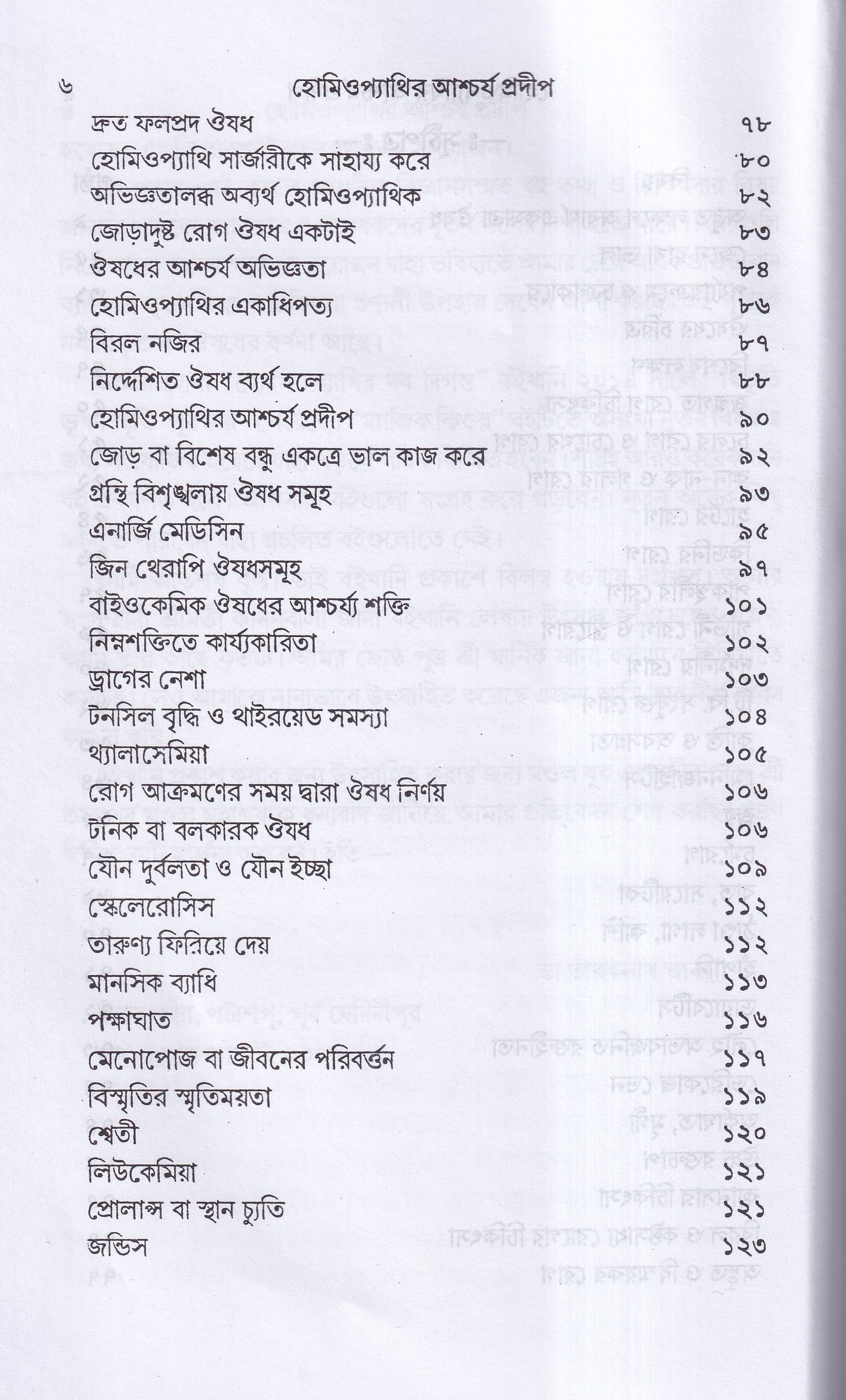 হোমিওপ্যাথিক আশ্বর্য প্রদীপ