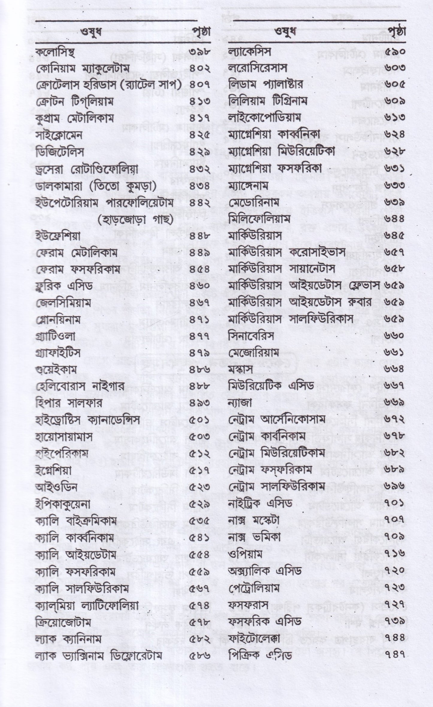 লেকচার অন হোমিওপ্যাথিক মেটিরিয়া মেডিকা