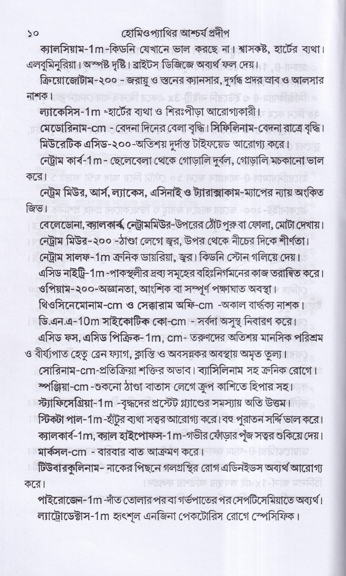 হোমিওপ্যাথিক আশ্বর্য প্রদীপ