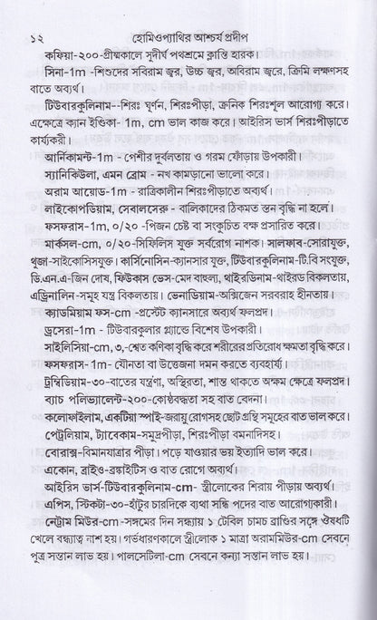 হোমিওপ্যাথিক আশ্বর্য প্রদীপ