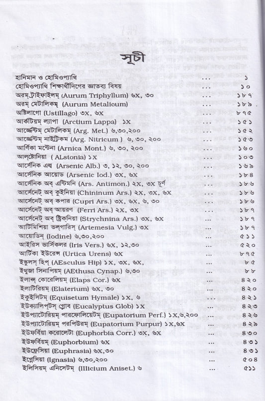 মেটিরিয়া মেডিকা ও থেরাপিউটক্স