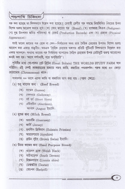 হোমিওপ্যাথিক পশুপাখি পালন ও চিকিৎসা