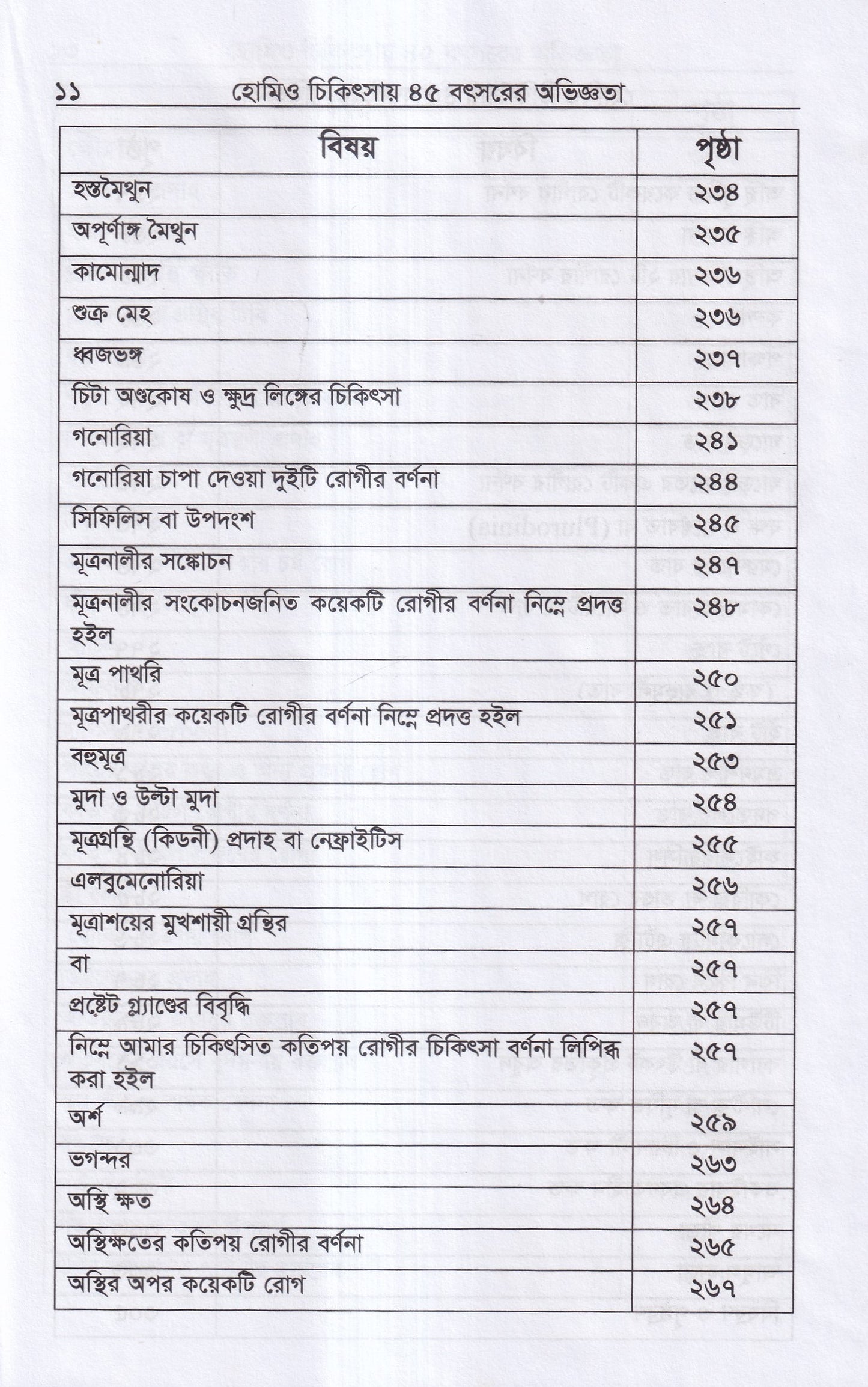 হোমিও চিকিৎসায় পঁয়তাল্লিশ বৎসর