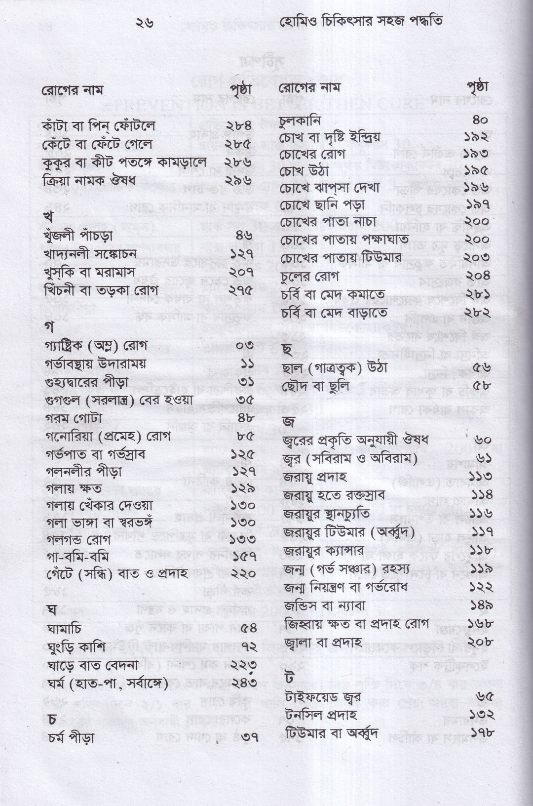 হোমিও চিকিৎসায় সহজ পদ্ধতি