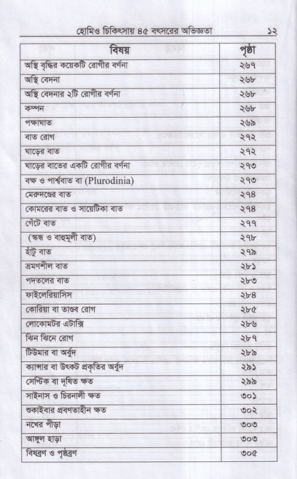 হোমিও চিকিৎসায় পঁয়তাল্লিশ বৎসর