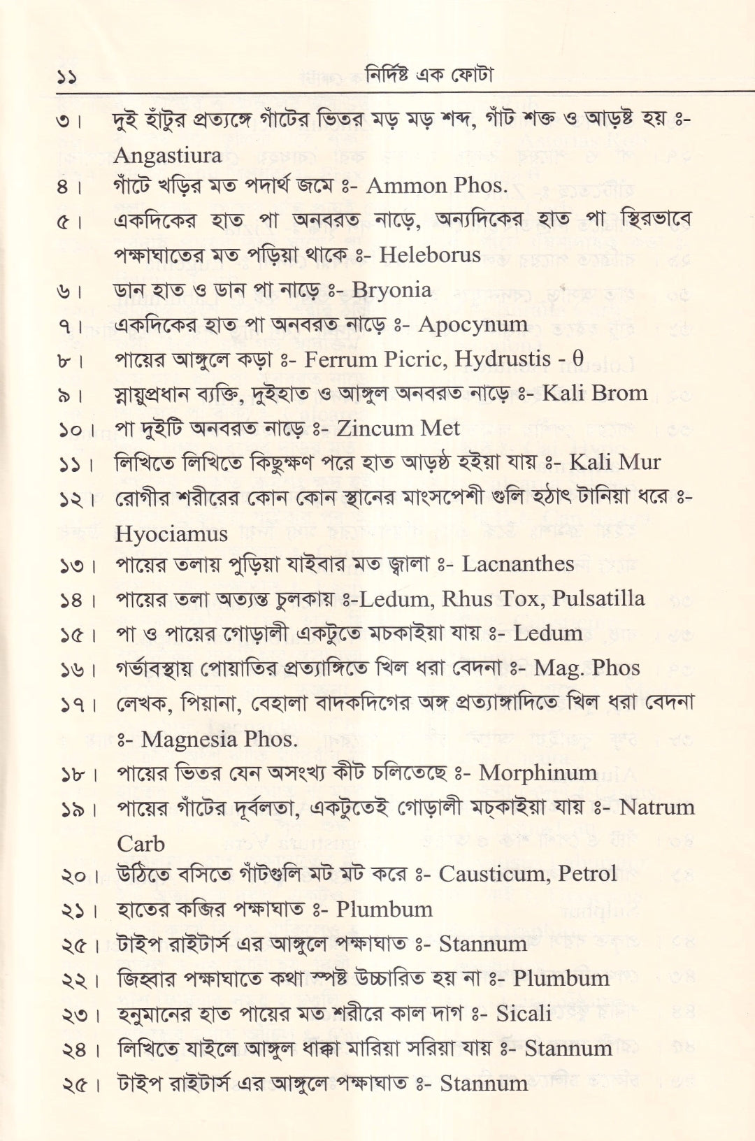 নির্দিষ্ট এক ফোঁটা