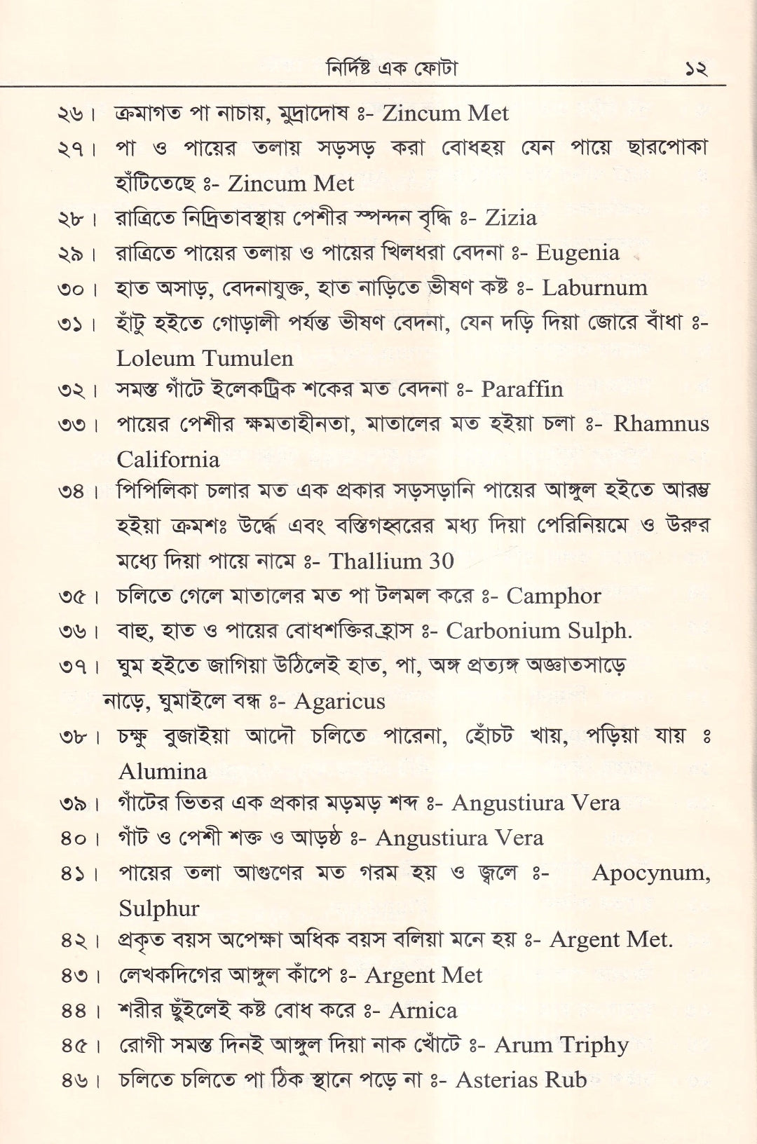 নির্দিষ্ট এক ফোঁটা