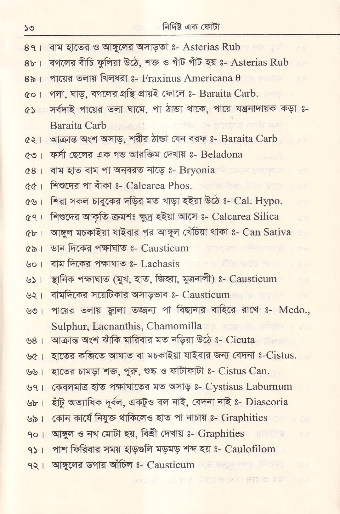 নির্দিষ্ট এক ফোঁটা