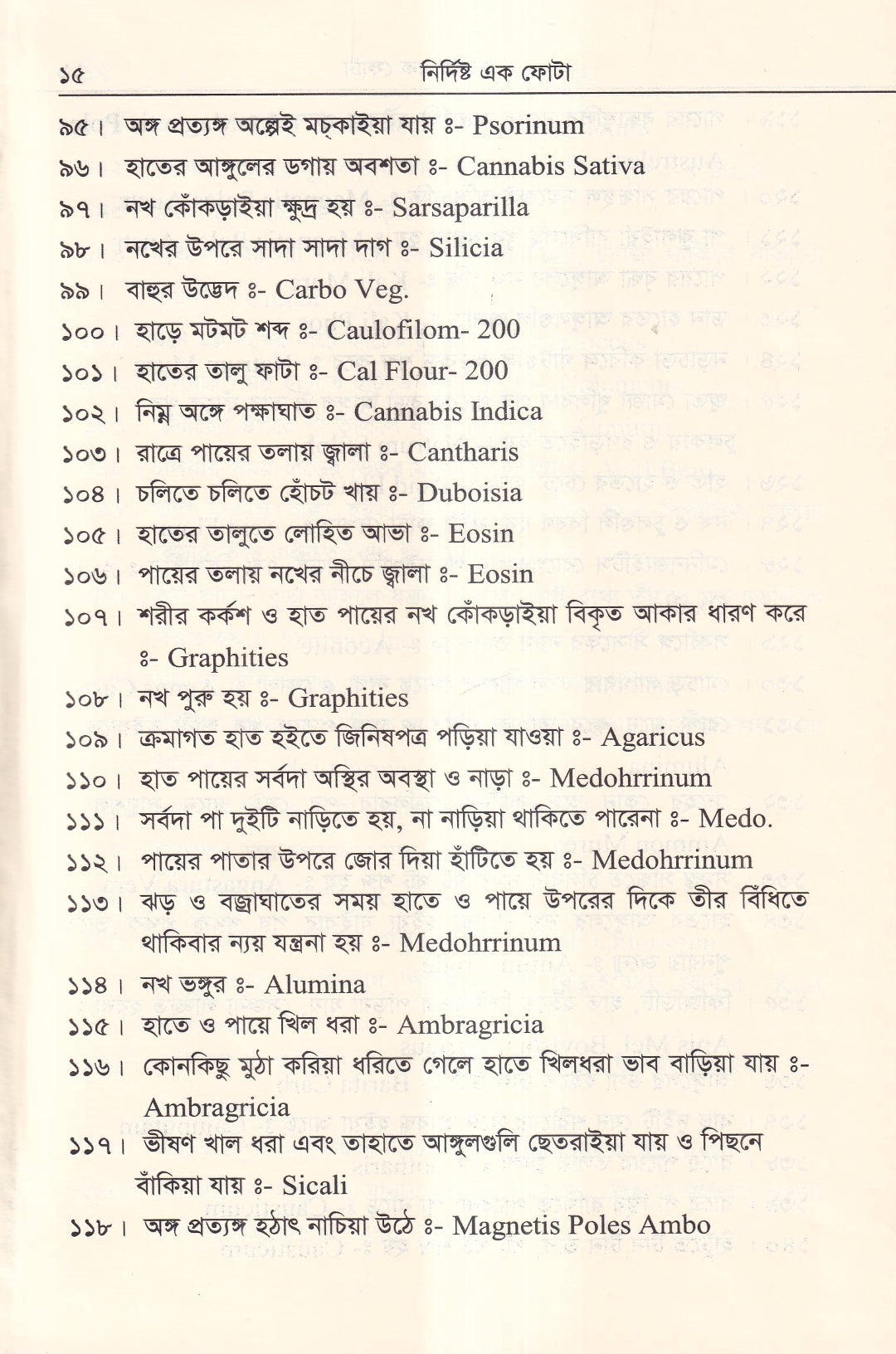 নির্দিষ্ট এক ফোঁটা