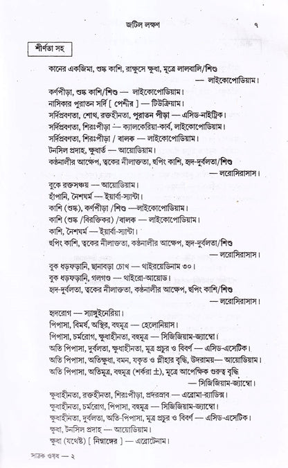 হোমিওপ্যাথিক ওষুধ নির্বাচন ও ঔষধের শক্তি ও মাত্রা প্যাকেজ