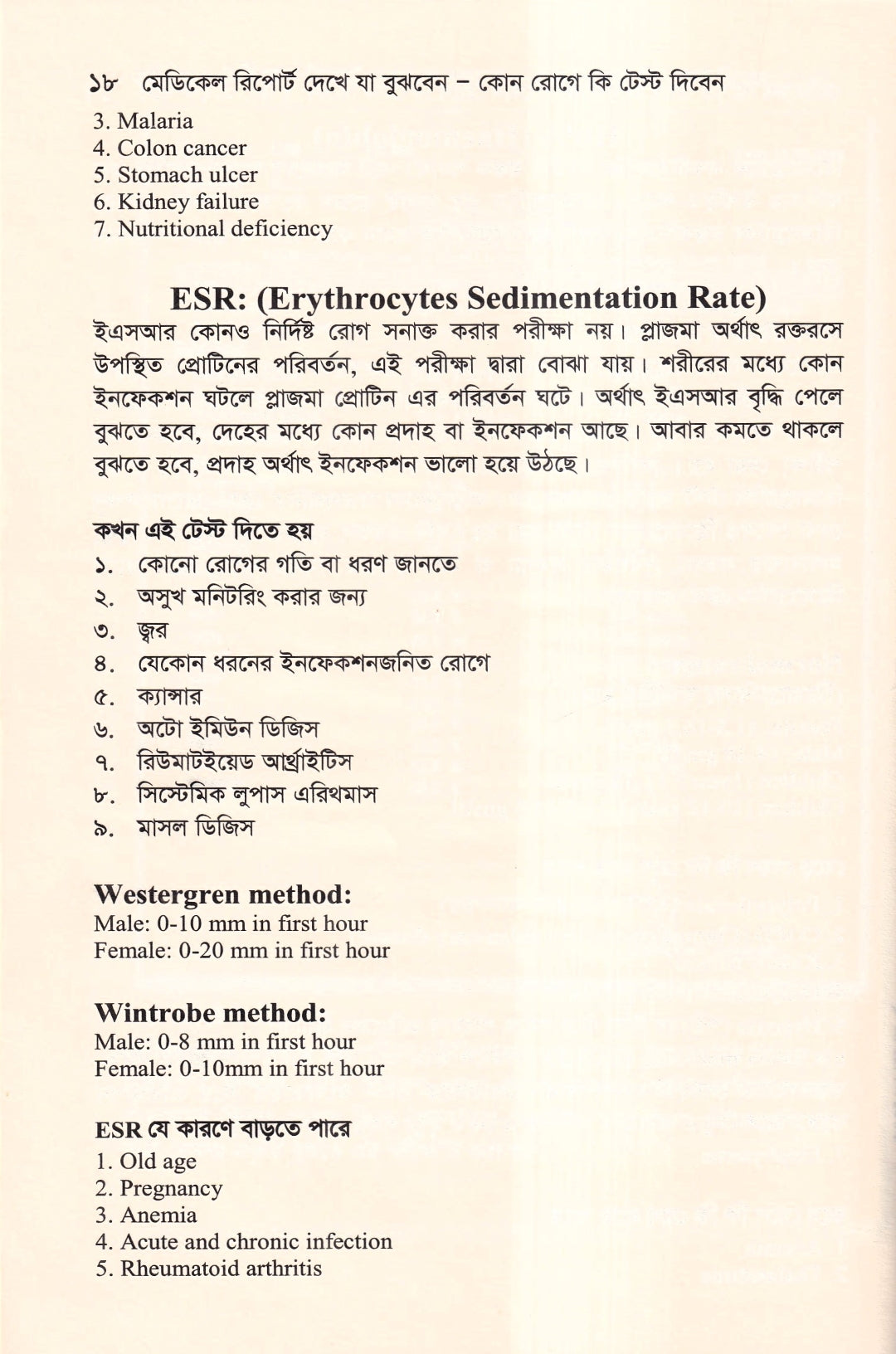মেডিকেল রিপোর্ট দেখে যা বুঝবেন কোন রোগে কি টেস্ট দিবেন