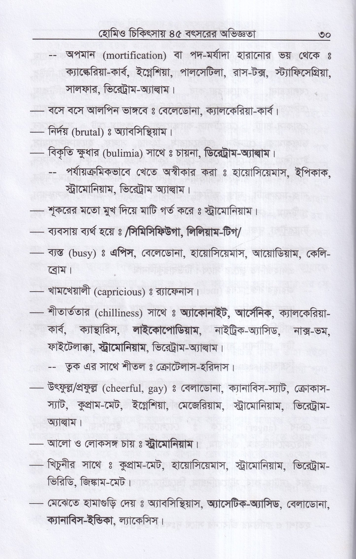 হোমিও চিকিৎসায় পঁয়তাল্লিশ বৎসর