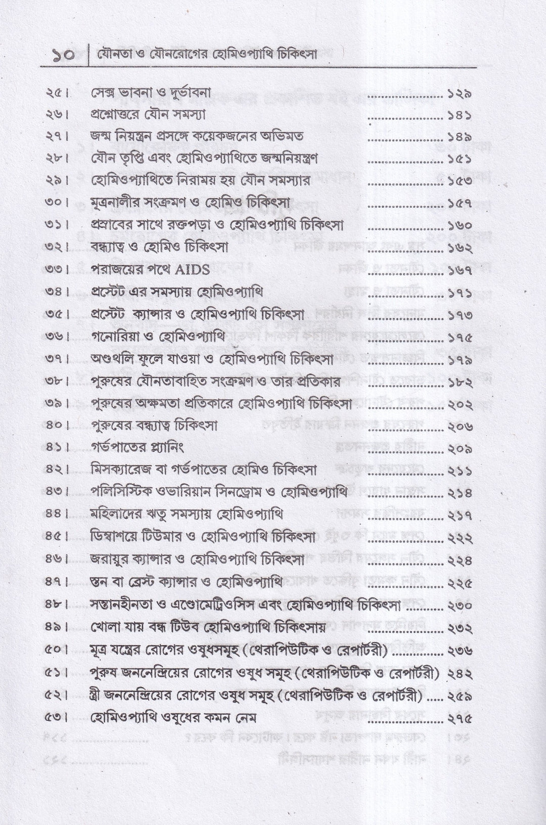 যৌনতা ও যৌন রোগের হোমিওপ্যাথি চিকিৎসা