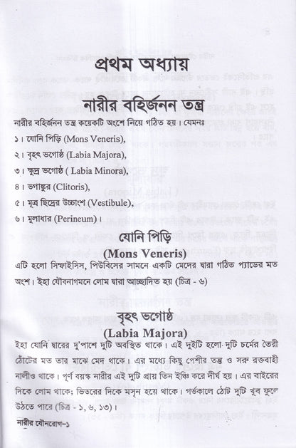 নারীর যৌনরোগ ডায়াগনোসিস ও হোমিওপ্যাথিক চিকিৎসা