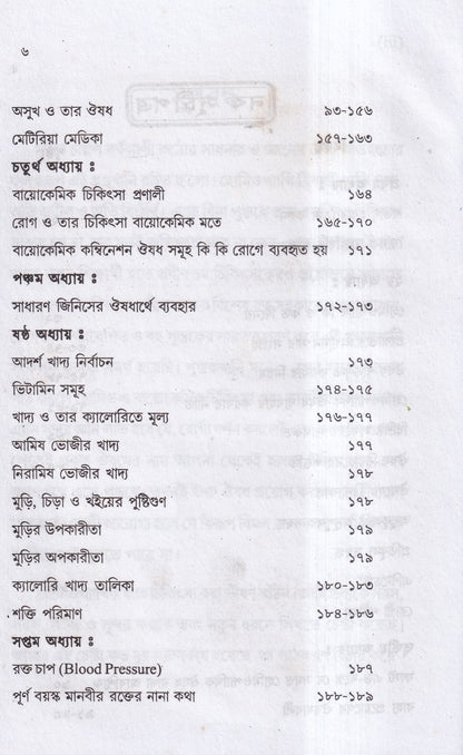 আমার চল্লিশ বছরের অভিজ্ঞতা (হোমিও ও বায়োকেমিক চিকিৎসায়) ১ম খন্ড