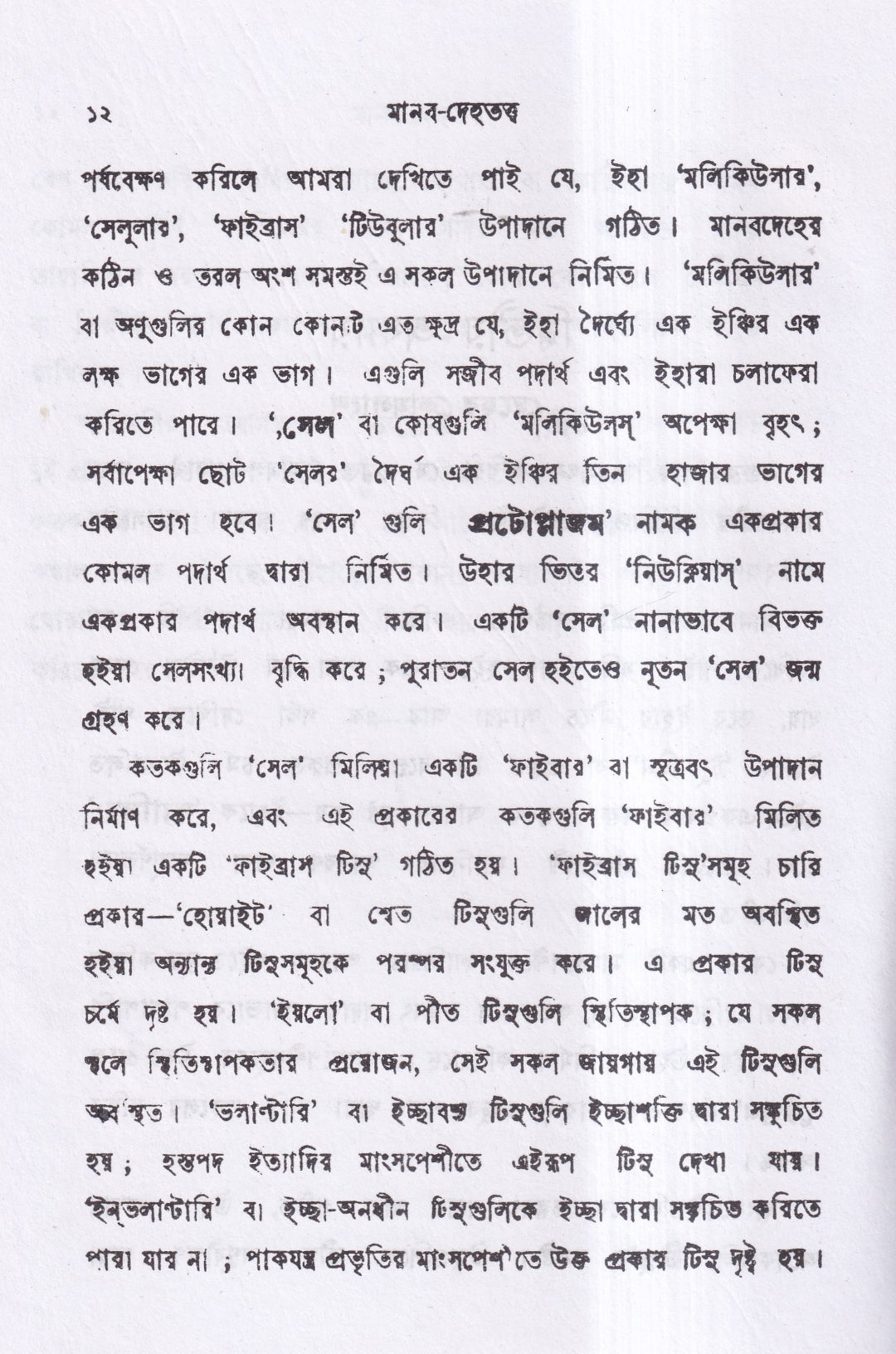 মানব দেহতত্ত্ব