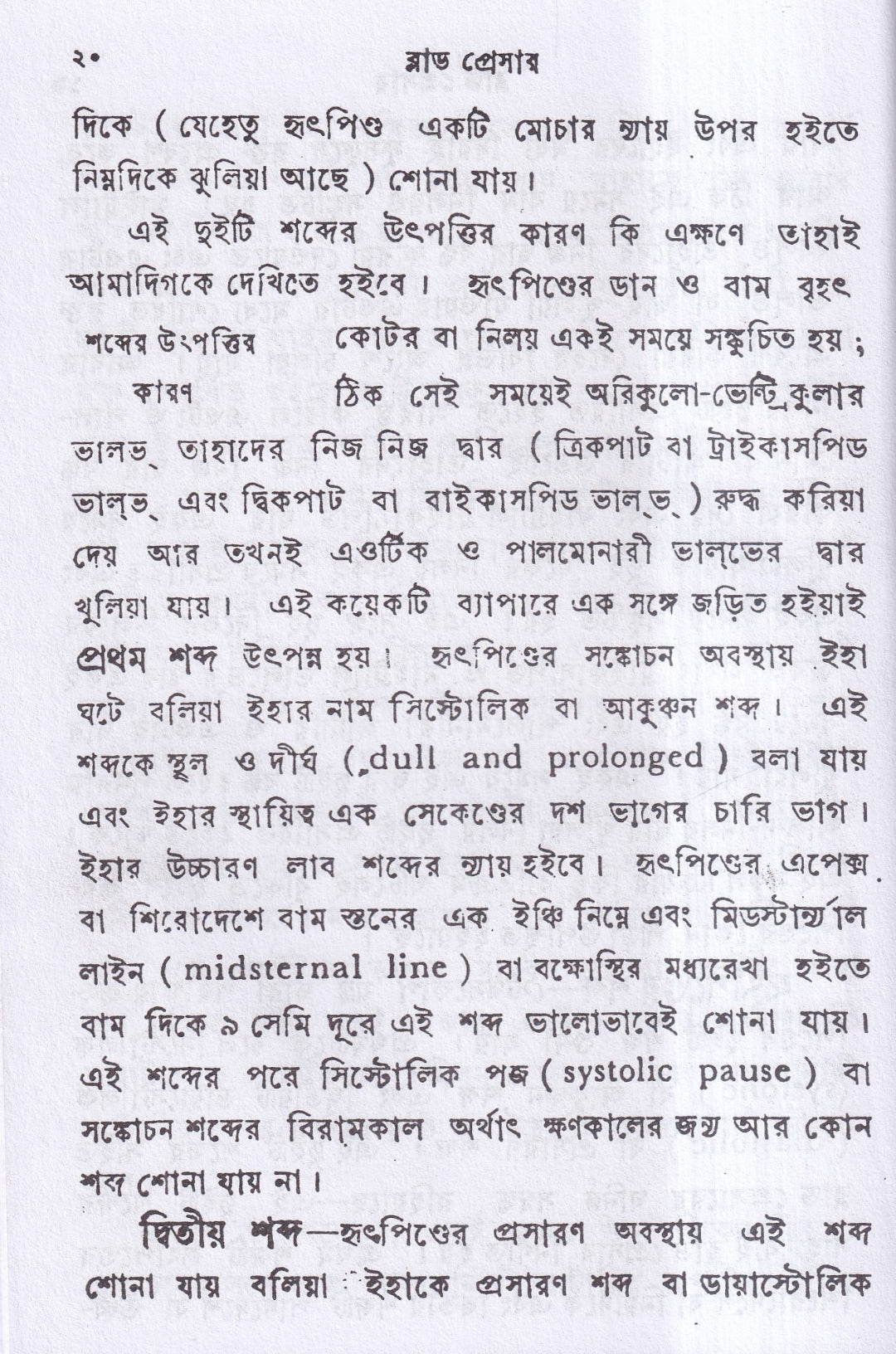 ব্লাড প্রেসার বা রক্তের চাপ