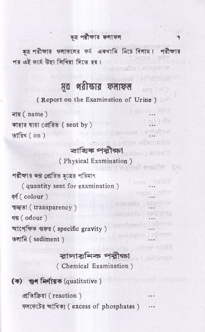 মূত্র পরীক্ষা