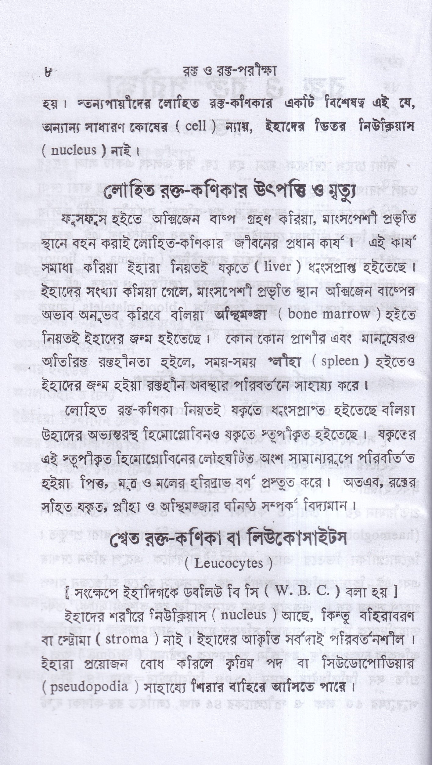 রক্ত ও রক্ত পরীক্ষা
