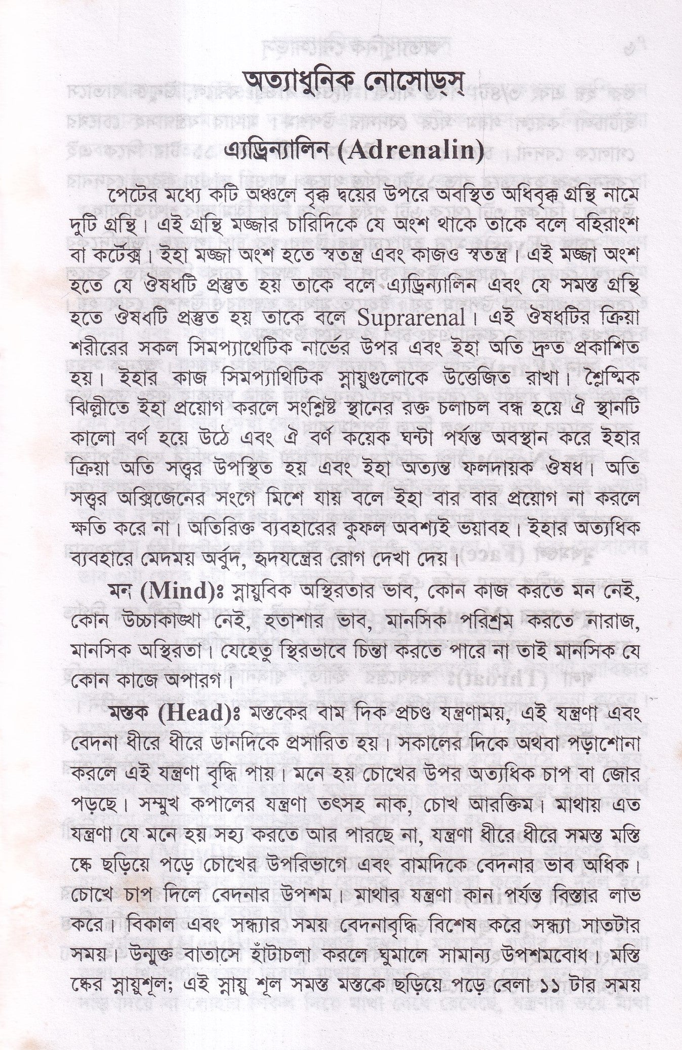 অত্যাধুনিক নোসোডস