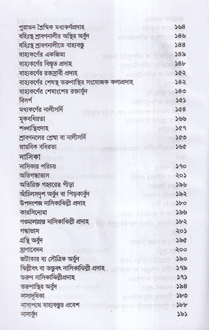 চক্ষু, কর্ণ নাসিক্য ও মুখগহ্বরের যন্ত্রসমূহের পীড়া ও তাহার চিকিৎসা