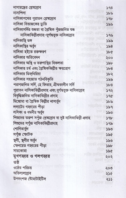 চক্ষু, কর্ণ নাসিক্য ও মুখগহ্বরের যন্ত্রসমূহের পীড়া ও তাহার চিকিৎসা