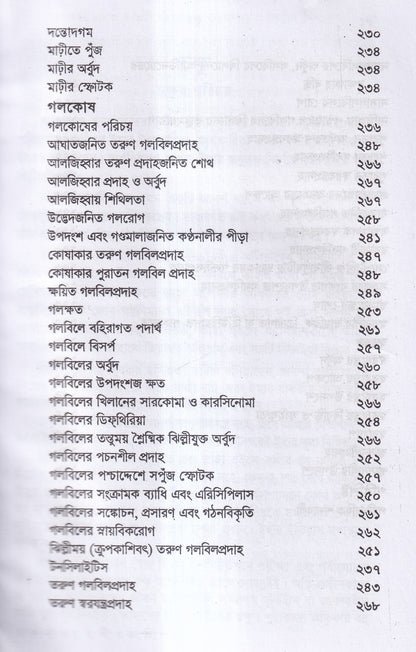 চক্ষু, কর্ণ নাসিক্য ও মুখগহ্বরের যন্ত্রসমূহের পীড়া ও তাহার চিকিৎসা