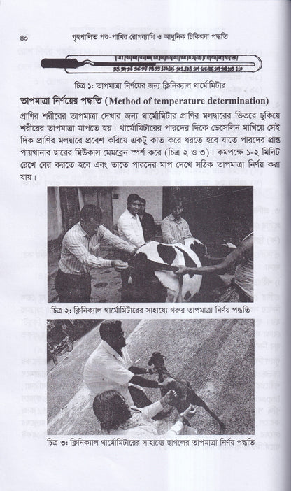 গৃহপালিত পশু-পাখির রোগব্যাধি ও আধুনিক চিকিৎসা পদ্ধতি