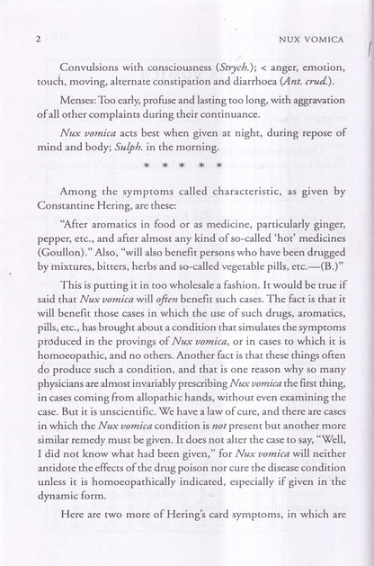 Leaders in Homoeopathic Therapeutics with Grouping and Classification