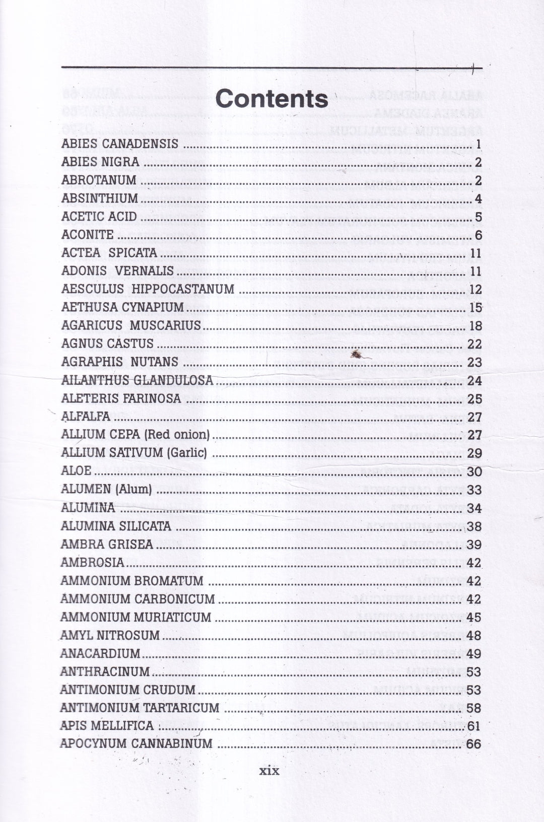 Materia Medica of Homoeopathic Medicines