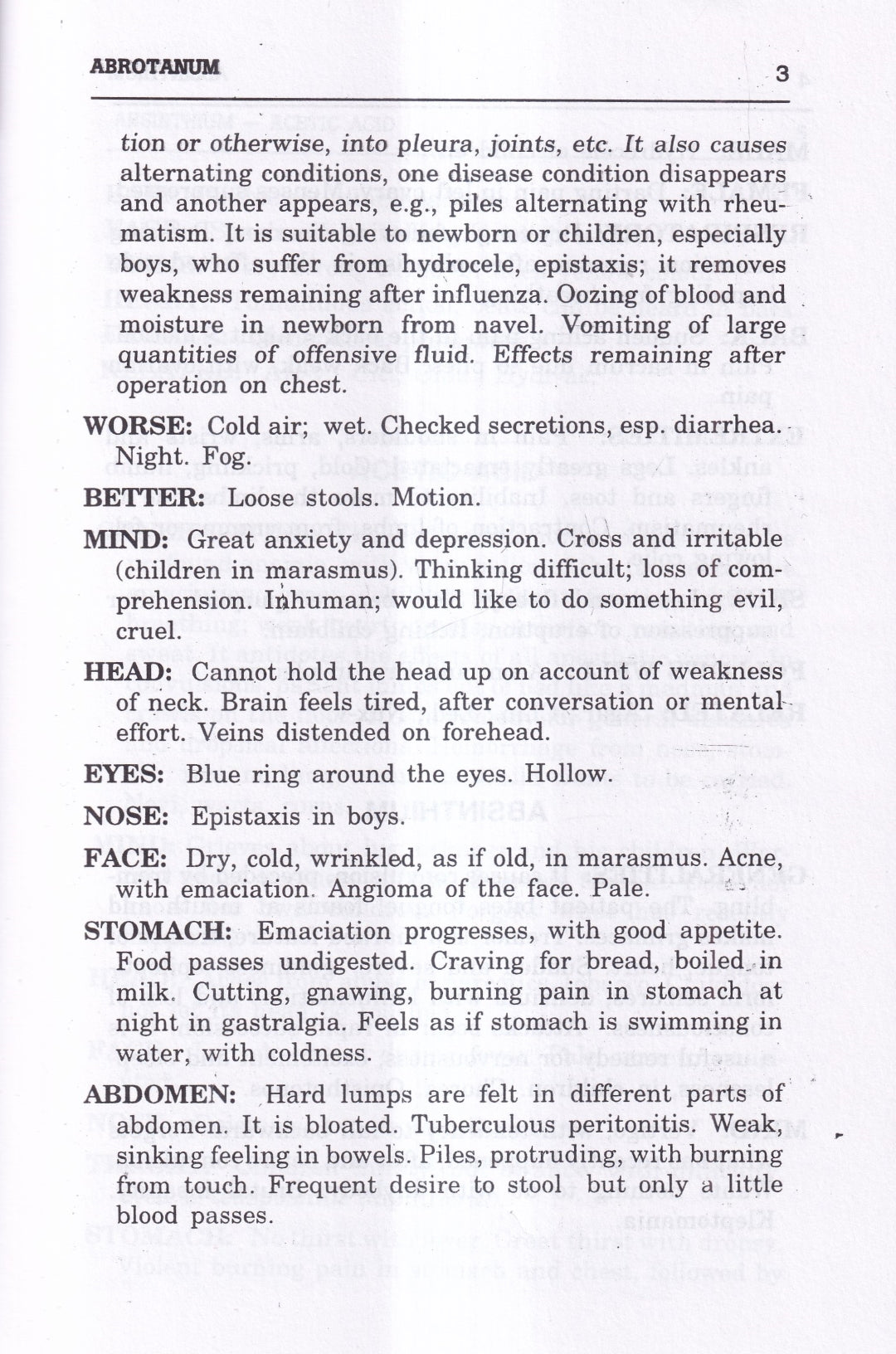 Materia Medica of Homoeopathic Medicines