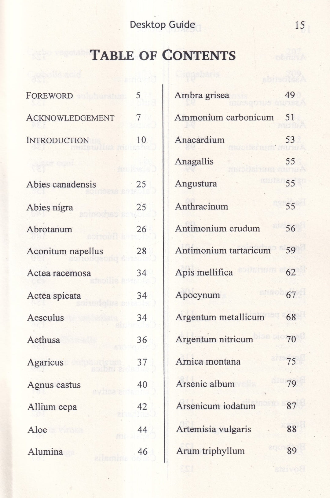 DESKTOP GUIDE TO KEYNOTES AND CONFIRMATORY SYMPTOMS