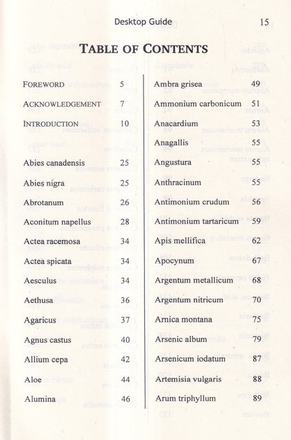 DESKTOP GUIDE TO KEYNOTES AND CONFIRMATORY SYMPTOMS