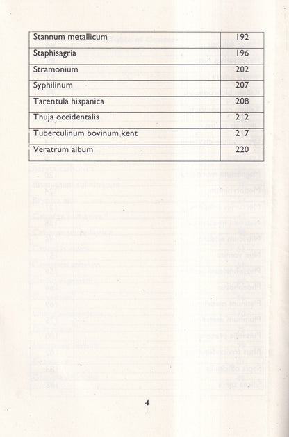 Essence of MATERIA MEDICA