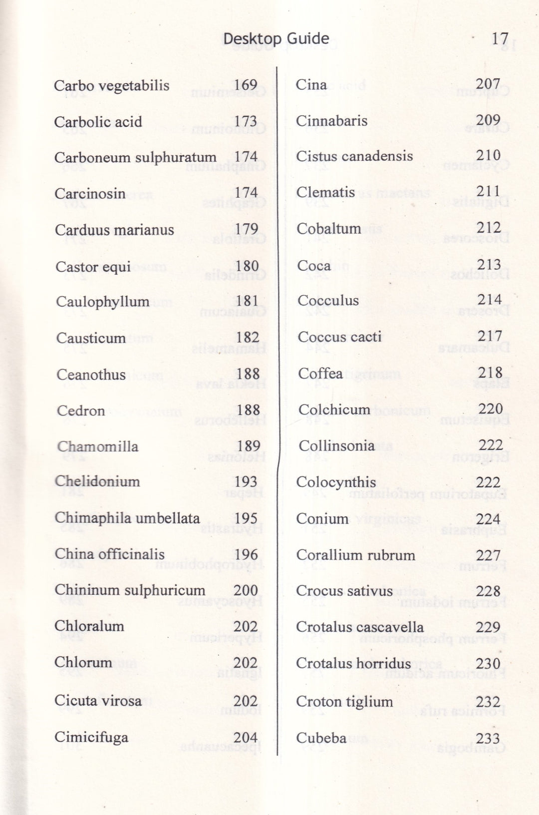 DESKTOP GUIDE TO KEYNOTES AND CONFIRMATORY SYMPTOMS
