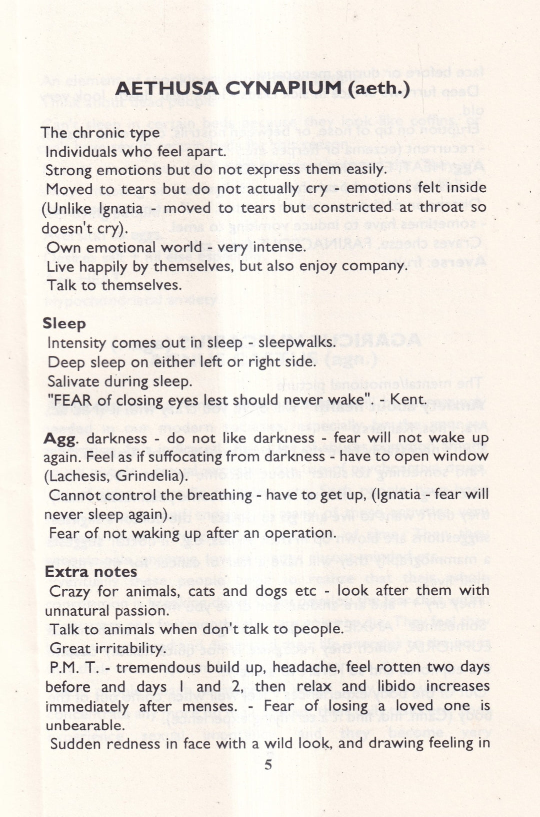 Essence of MATERIA MEDICA