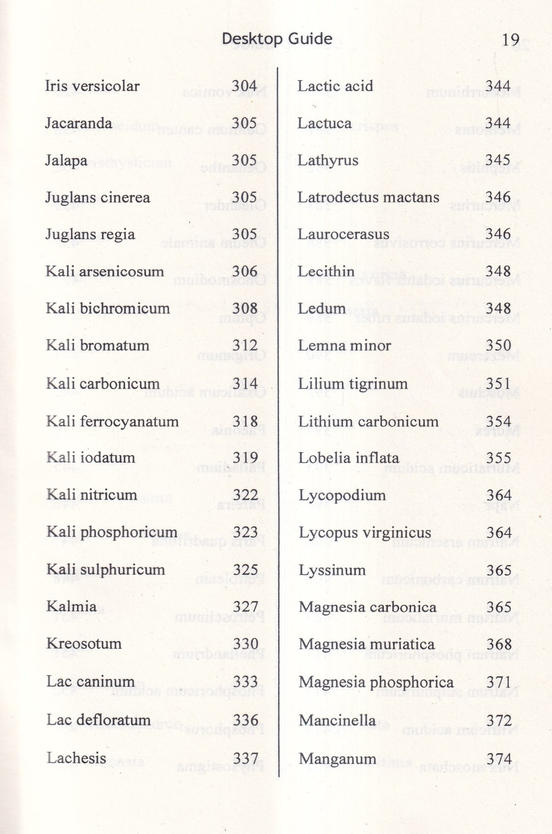 DESKTOP GUIDE TO KEYNOTES AND CONFIRMATORY SYMPTOMS