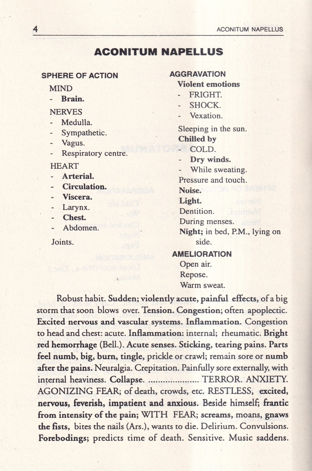 A Synoptic Key of the Materia Medica