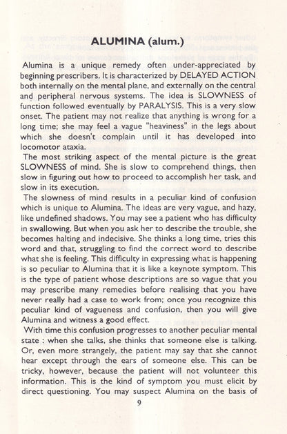 Essence of MATERIA MEDICA