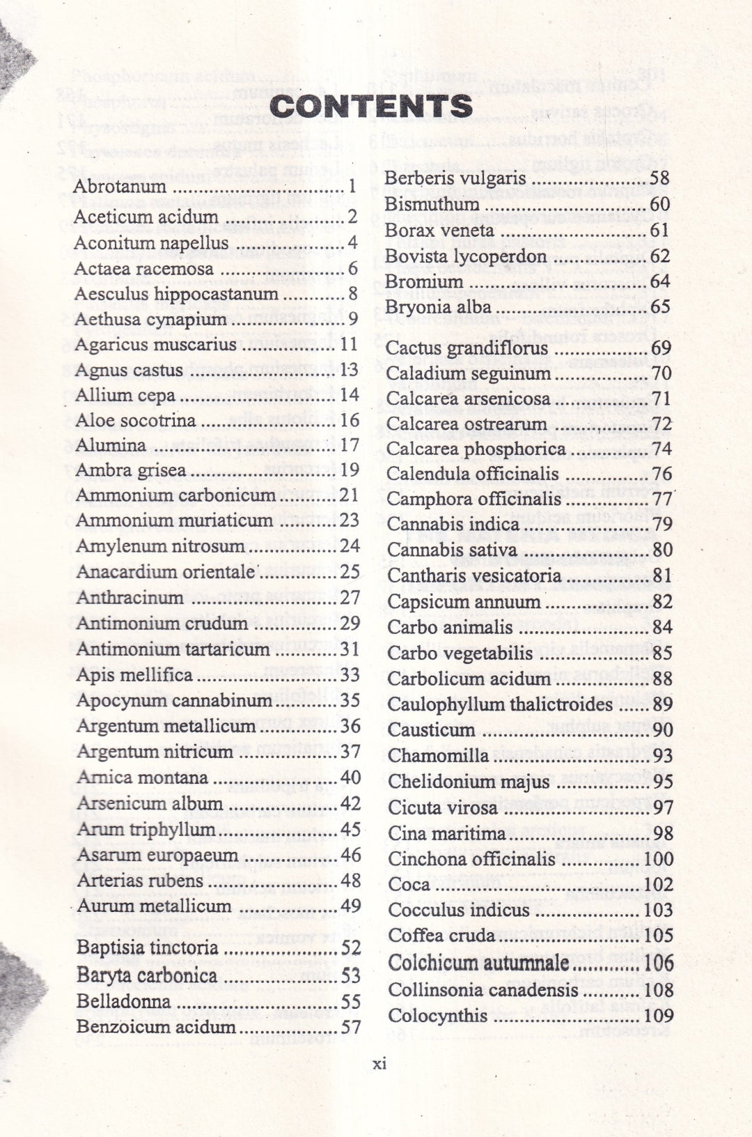 Allen's Keynotes Rearranged and Classified